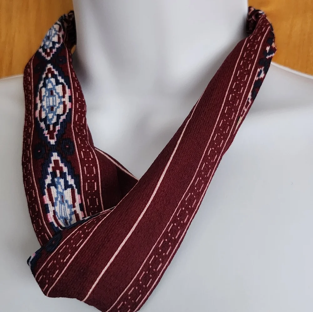 Chiffon Criss-Cross Headband Breathable, Soft, Lightweight, Stretchy